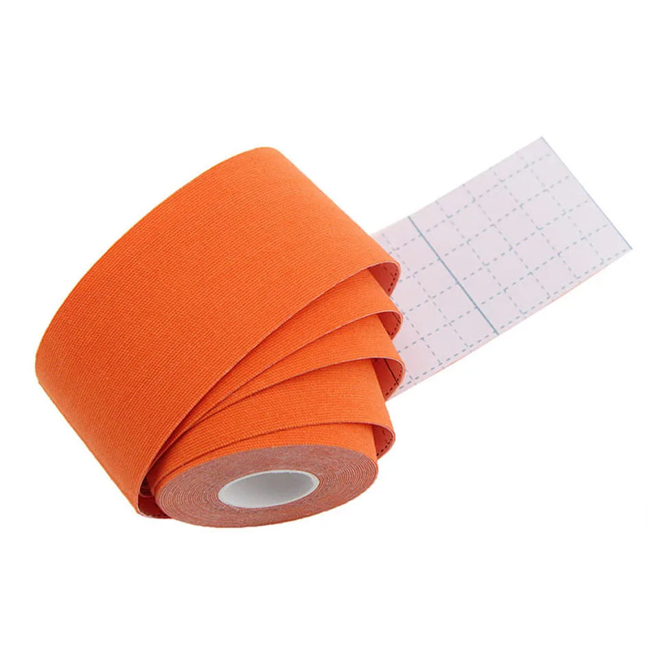 Elastic Tape Kinesiology Athletic Recovery Kneepad Sports Safety Muscle Pain Relief Knee Pads Support Gym Fitness Bandage