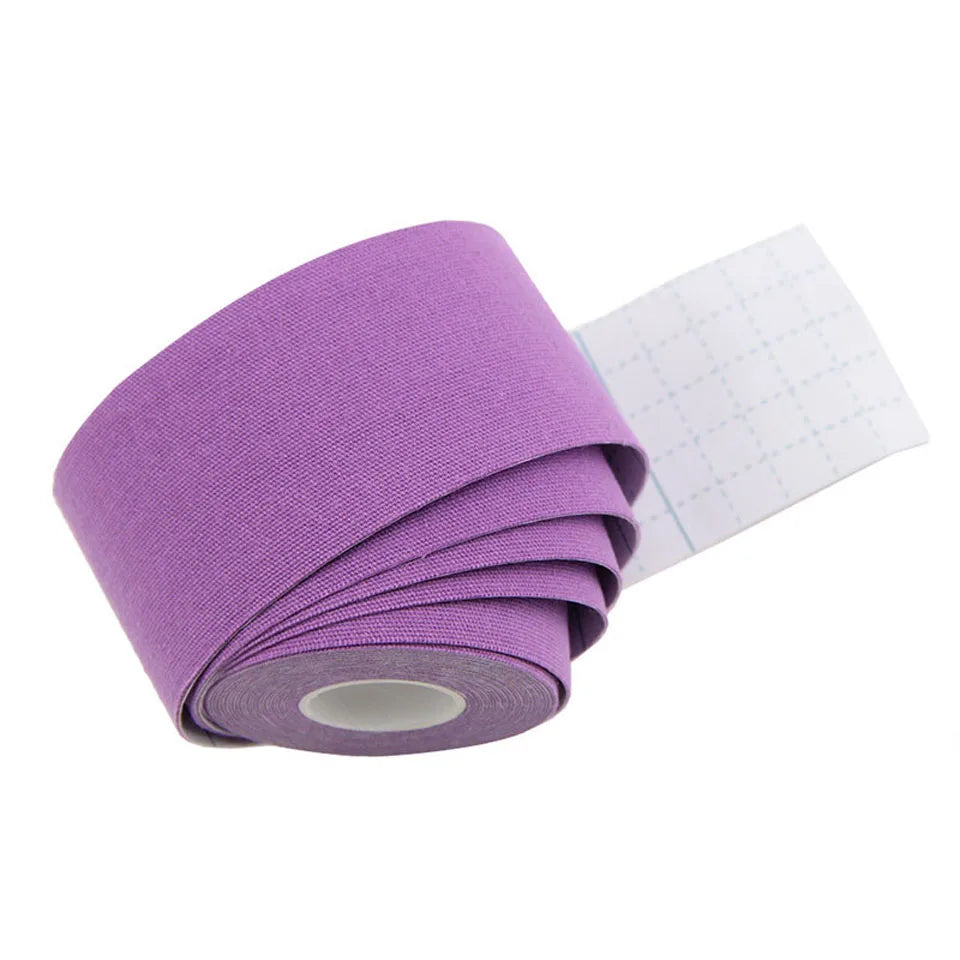 Elastic Tape Kinesiology Athletic Recovery Kneepad Sports Safety Muscle Pain Relief Knee Pads Support Gym Fitness Bandage