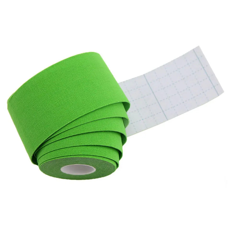 Elastic Tape Kinesiology Athletic Recovery Kneepad Sports Safety Muscle Pain Relief Knee Pads Support Gym Fitness Bandage