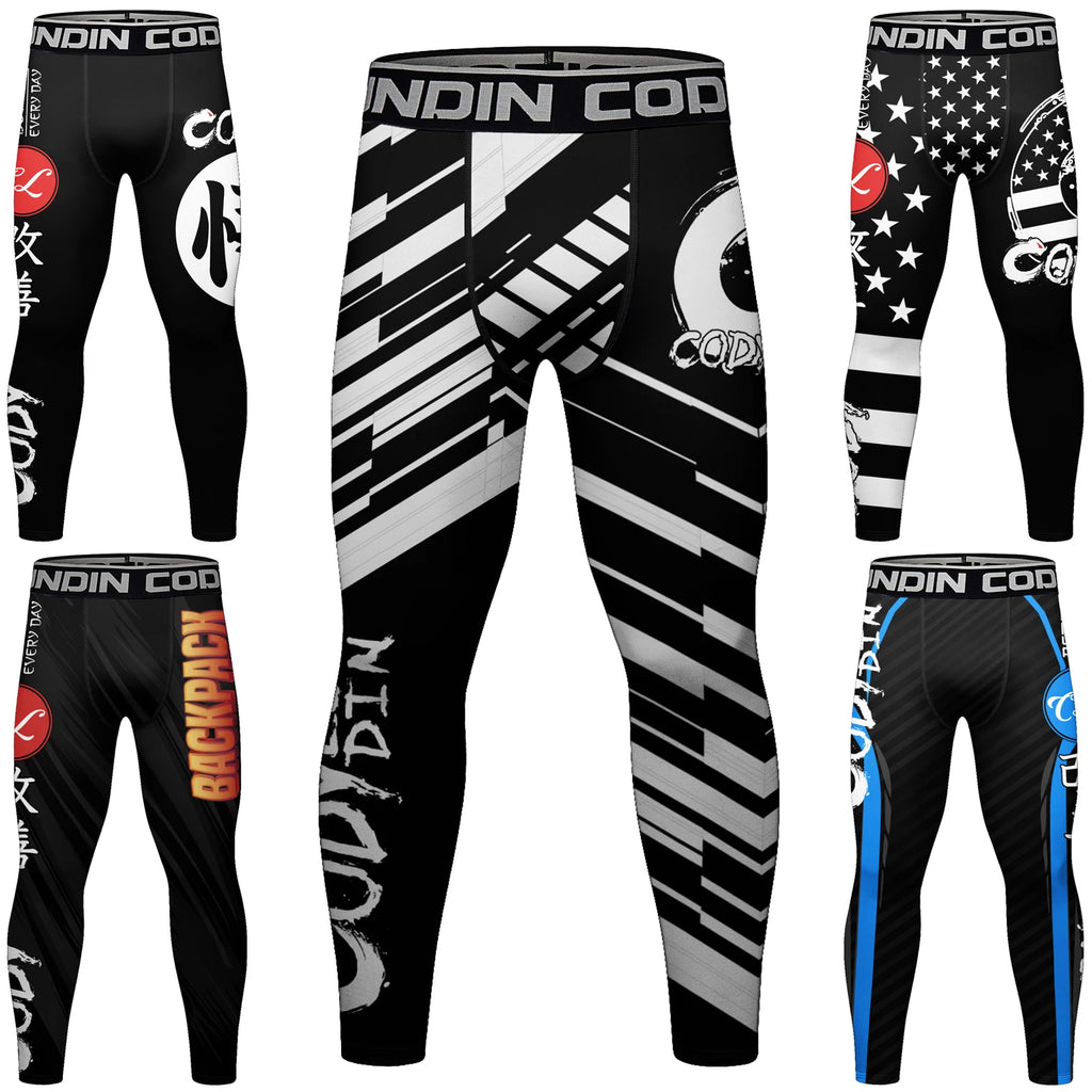 Sportswear Base Layer Camouflage Compression Running Tights Men Soccer Training Fitness Leggings Quick Dry Gym Jogging Wear