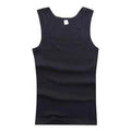 2024 Hot Black White Sleeveless Fitness T-shirts Men Clothing Tank Tops Casual Bodybuilding Vest Male Top Cotton Plus Size Vests
