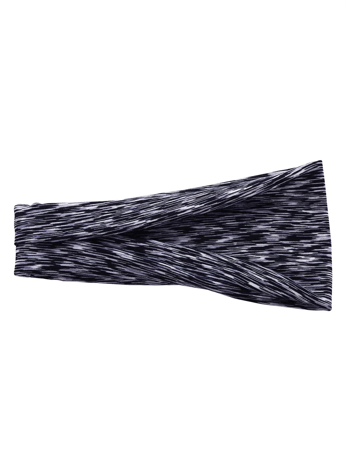 Multicolored Elastic Sporty Headband, Unisex High-Stretch Sweat-Absorbing Yoga Hair Band, Running Fitness Workout Sports Sweat B