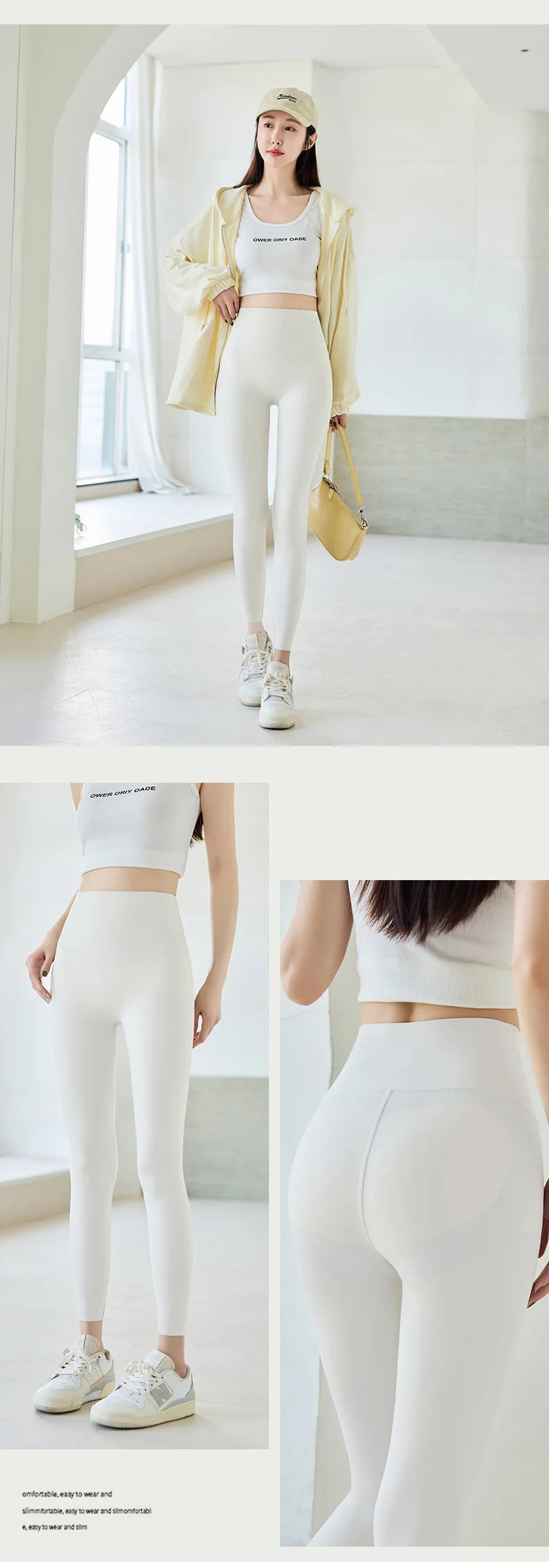 Women's High-Waist Sharkskin Leggings