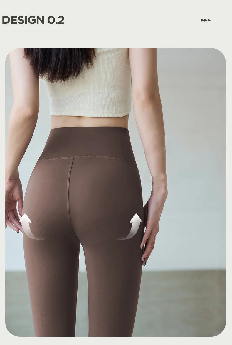 Women's High-Waist Sharkskin Leggings