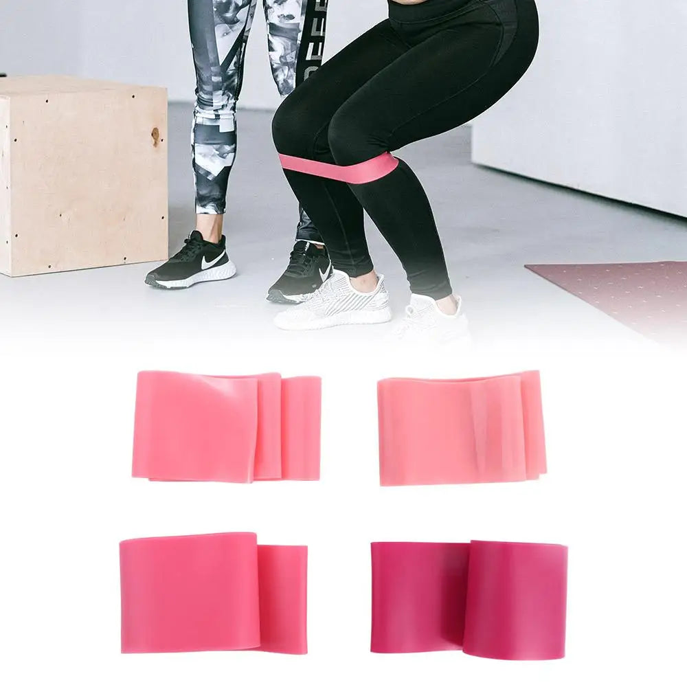 Resistance Exercise Gym Workout Elastic Fitness Bands Yoga Stretch Rope Indoor Training Equipment Yoga Resistance Bands