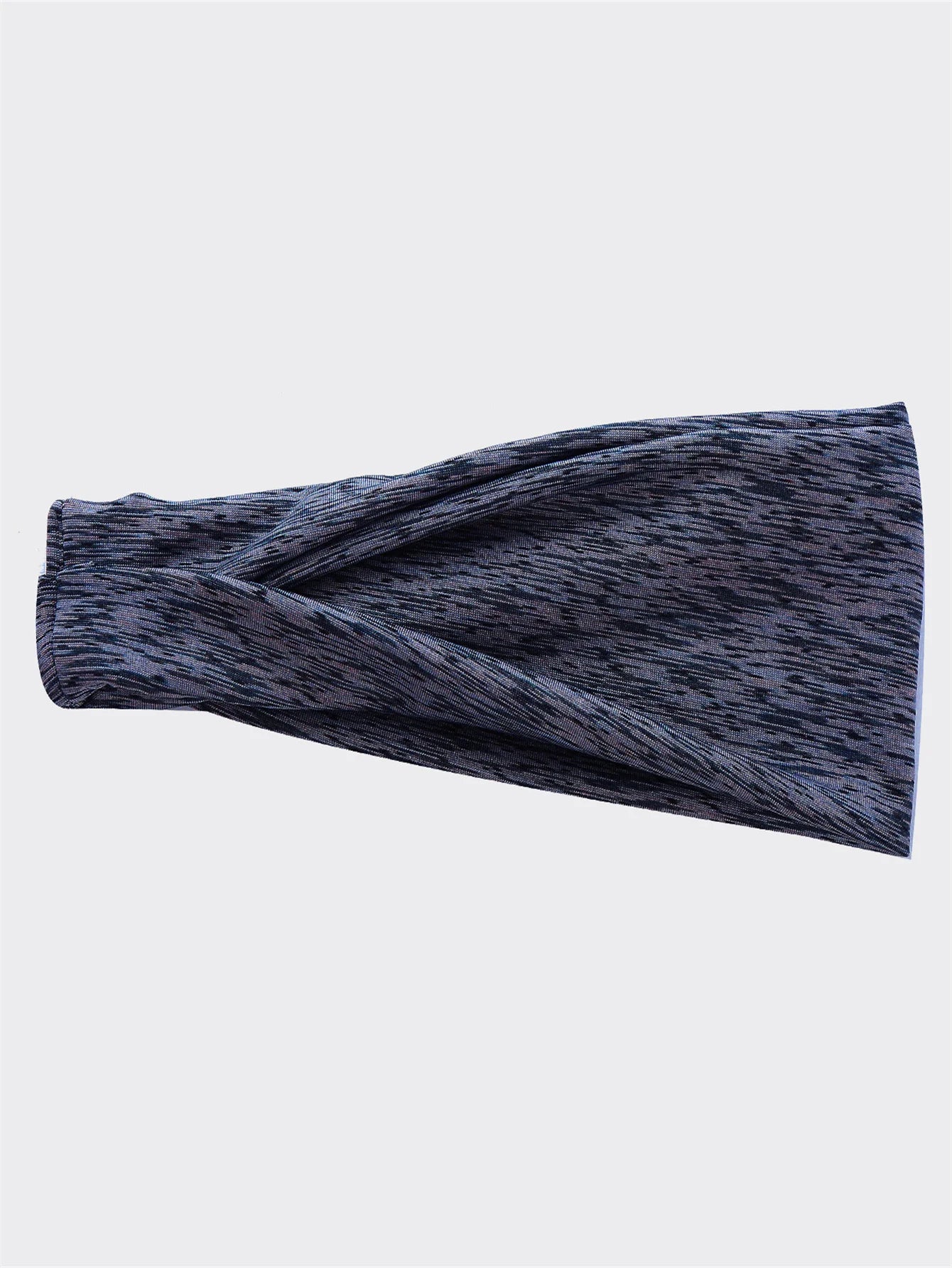Multicolored Elastic Sporty Headband, Unisex High-Stretch Sweat-Absorbing Yoga Hair Band, Running Fitness Workout Sports Sweat B