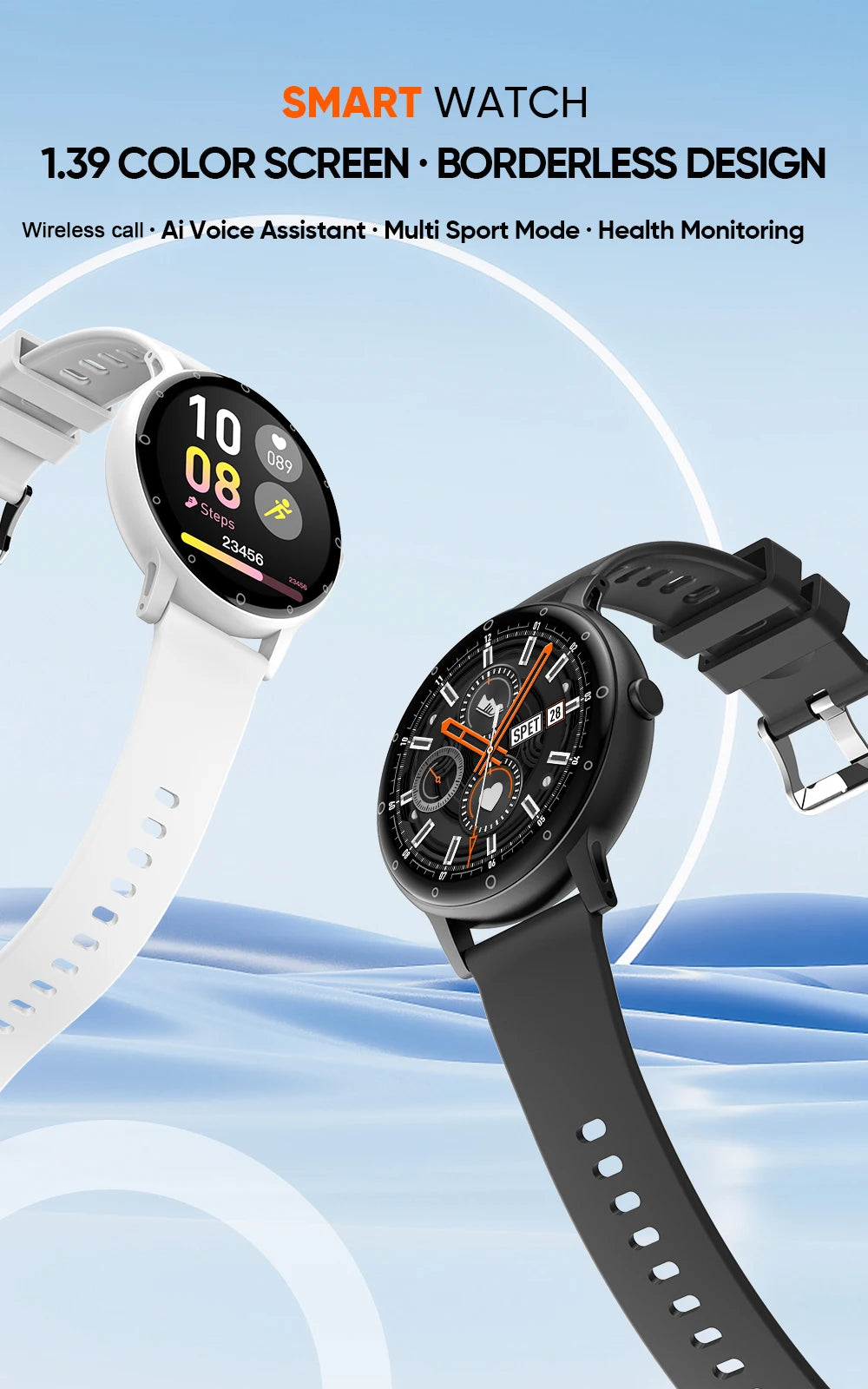 LIGE Bluetooth Call Smart Watch Men Outdoor Sports Fitness Watches Health Monitor Waterproof For Android IOS Smartwatch Women