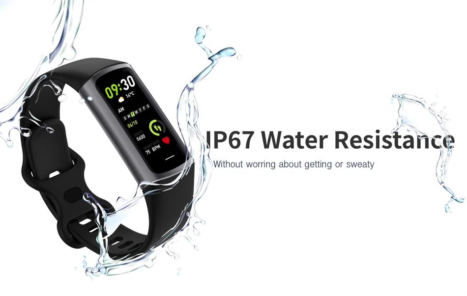 2025 Sport Smart Bracelet Fitness Tracker For Man Women Band Waterproof Connected Phone Tracker Men Smart Watch For Android ios