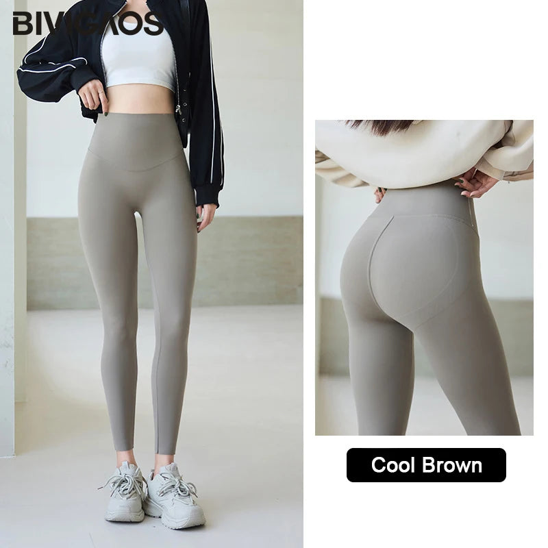 Women's High-Waist Sharkskin Leggings