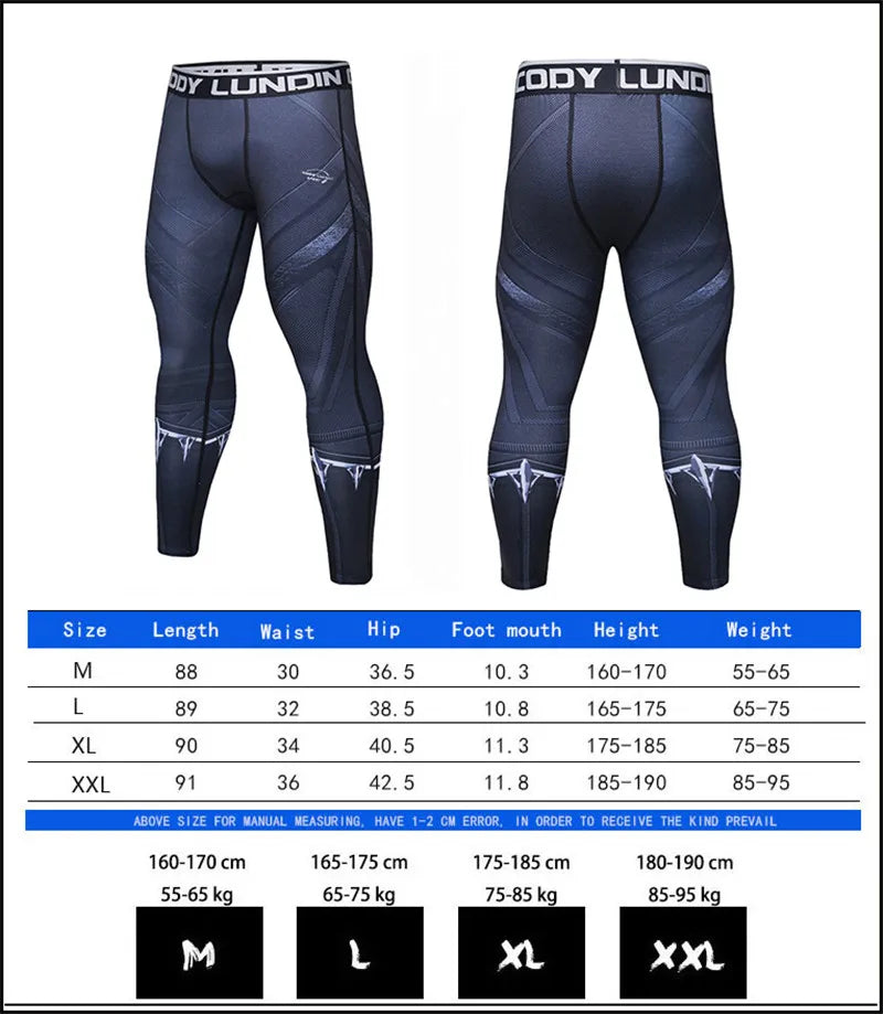 Men's Compression Rashguard Set