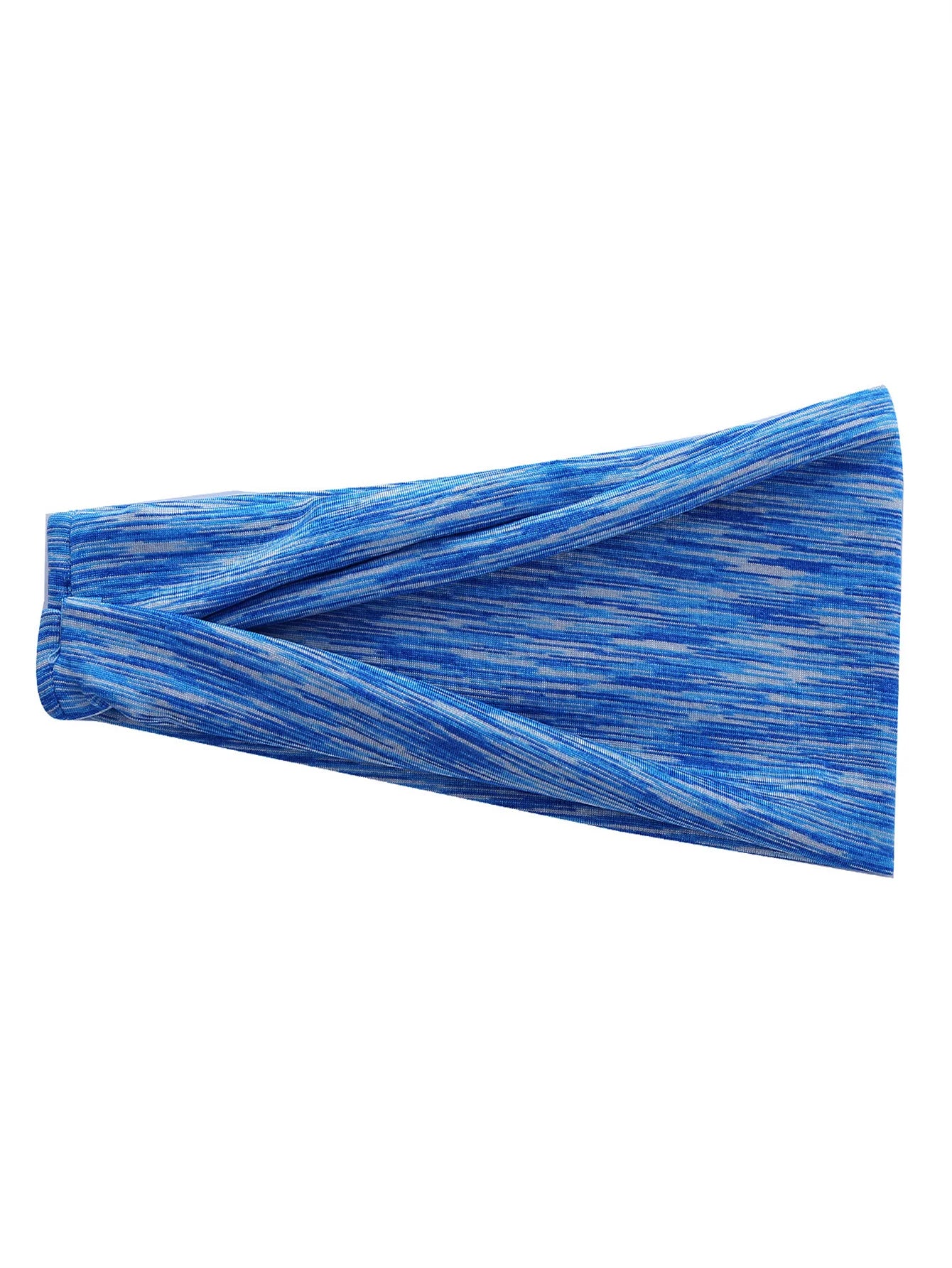 Multicolored Elastic Sporty Headband, Unisex High-Stretch Sweat-Absorbing Yoga Hair Band, Running Fitness Workout Sports Sweat B