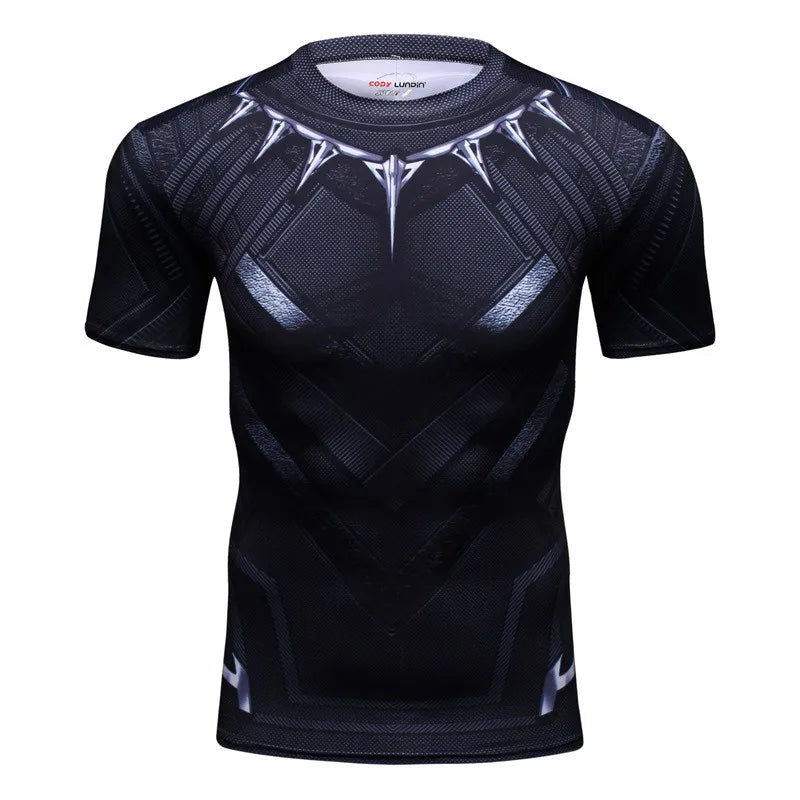 Men's Compression Rashguard Set