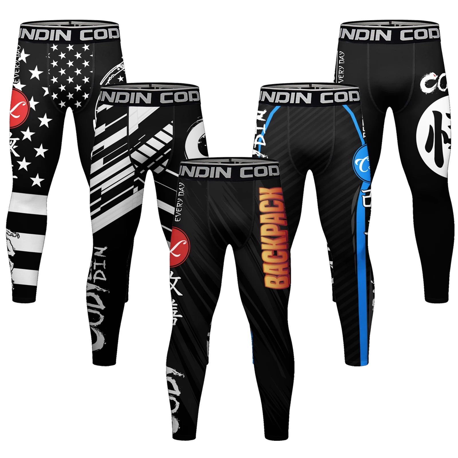 Sportswear Base Layer Camouflage Compression Running Tights Men Soccer Training Fitness Leggings Quick Dry Gym Jogging Wear