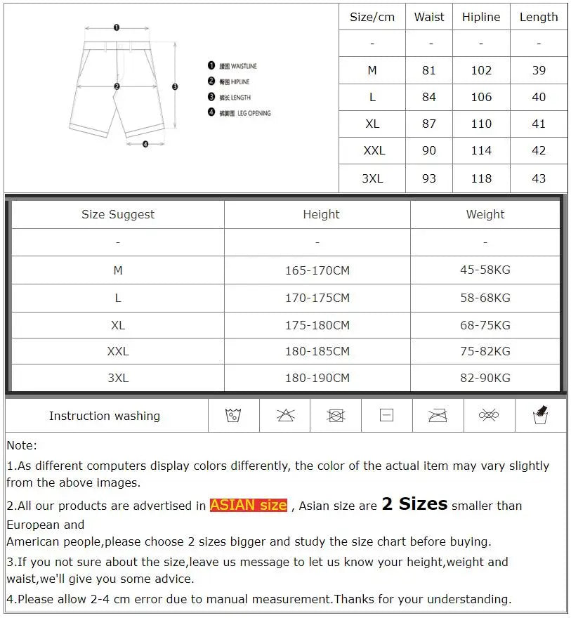 Men Summer Beach GYM Fitness Single Layer Shorts Running Quick Drying Breathable Sports Shorts Workout Casual Jogging Bottoms