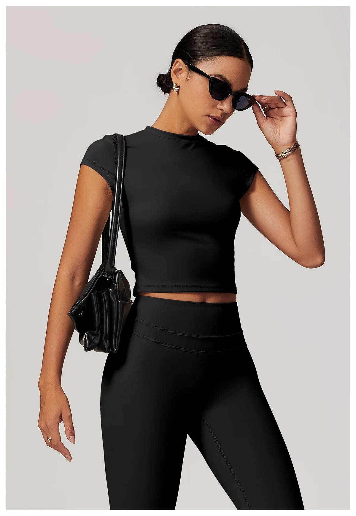 Fitness Sports T-Shirts Short Sleeve Gym Shirt Female Workout Gym Clothes Push Up Quick Dry Running Tops Tights Yoga Shirts