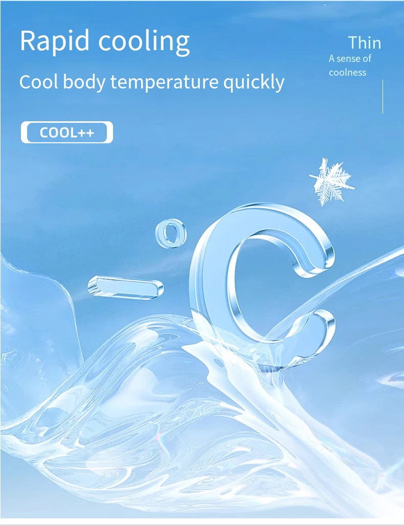NEW Ice Silk Cooling Towel Fitness Fast-drying Towel Summer Ice Cooling Color Bag Independent Packaging Sports