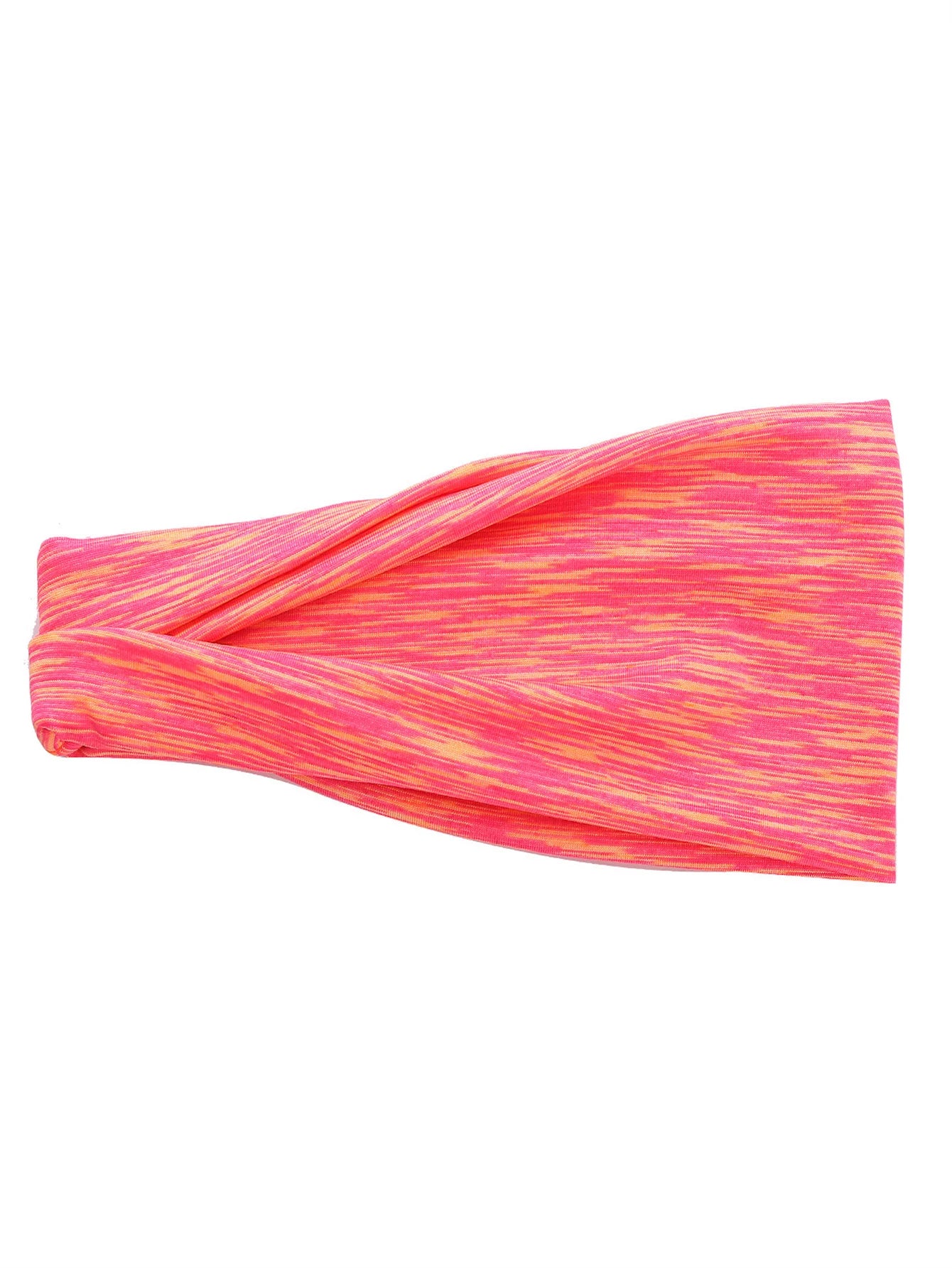Multicolored Elastic Sporty Headband, Unisex High-Stretch Sweat-Absorbing Yoga Hair Band, Running Fitness Workout Sports Sweat B