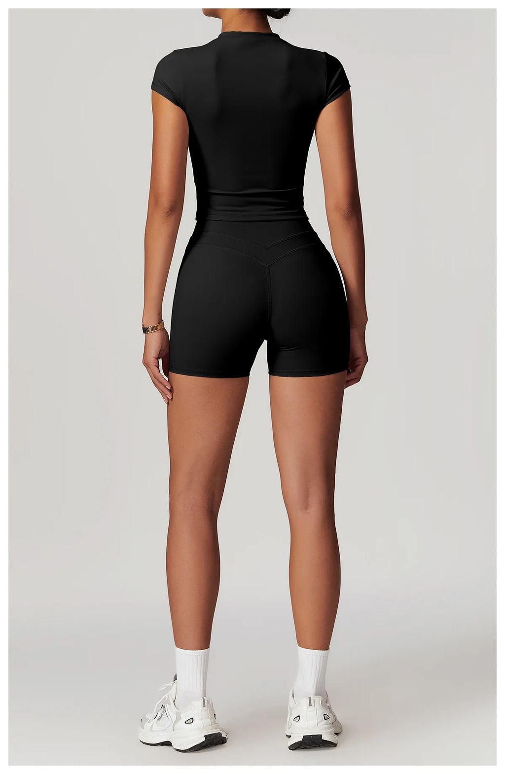 Fitness Sports T-Shirts Short Sleeve Gym Shirt Female Workout Gym Clothes Push Up Quick Dry Running Tops Tights Yoga Shirts