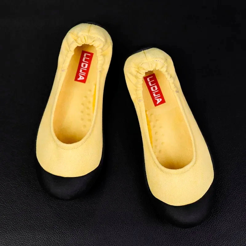 RYAMAG Women Shoes Outdoor Casual Sneakers Yoga Dance Shoes Fitness Shoes Comfortable Lightweight Loafers Slipon Sporting Flats