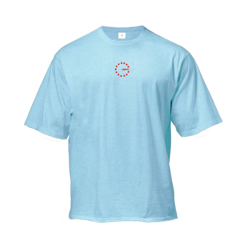 Men's Moisture Wicking Oversized Loose T-Shirt Summer Mesh Quick Dry Sports Fitness Short Sleeve Tops Gym Running Training Tees