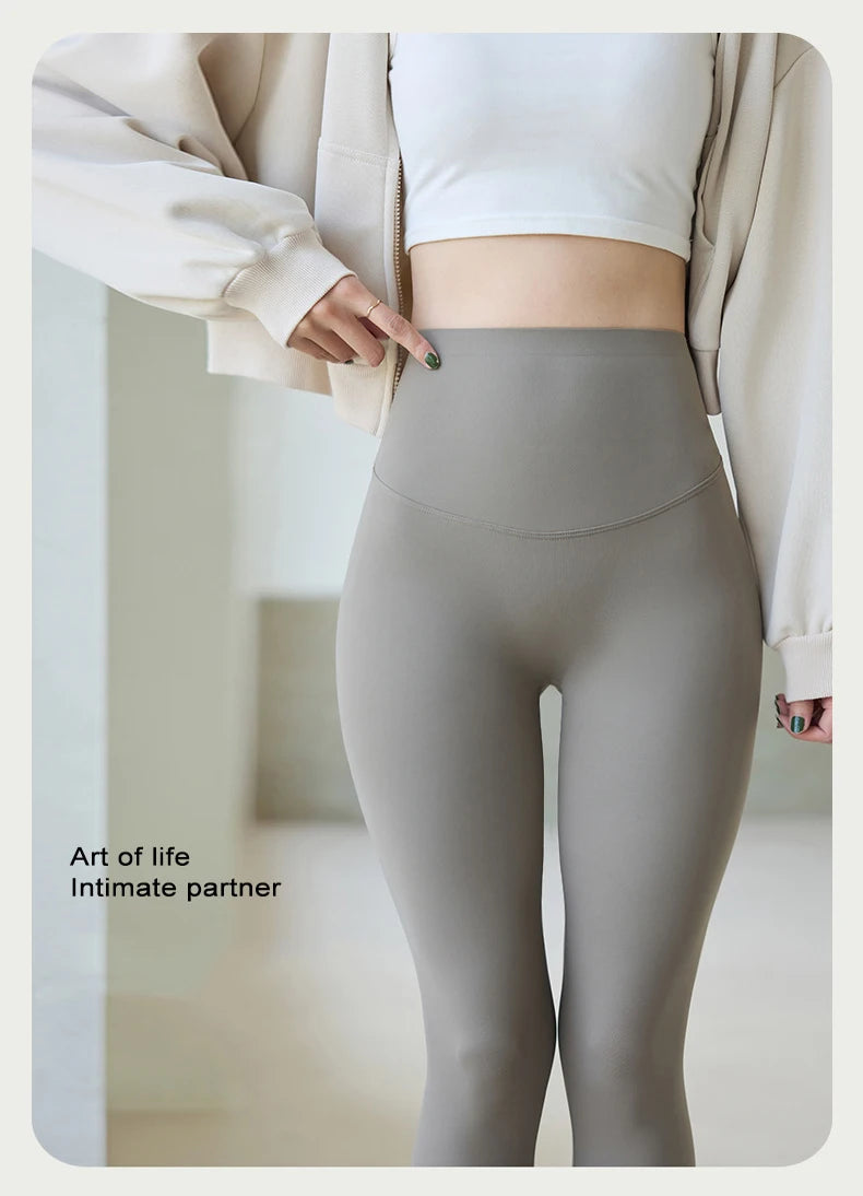 Women's High-Waist Sharkskin Leggings