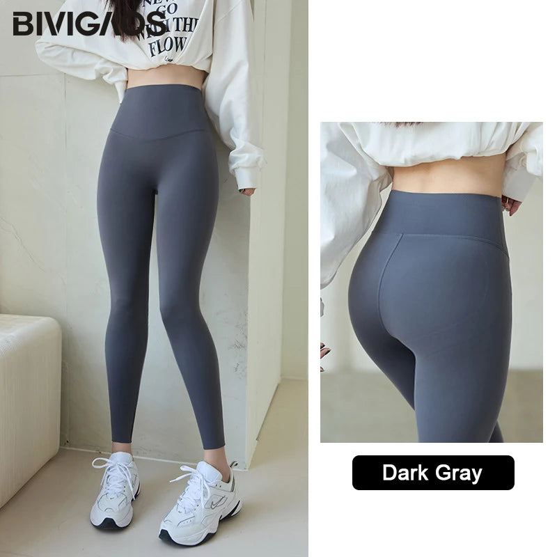 Women's High-Waist Sharkskin Leggings