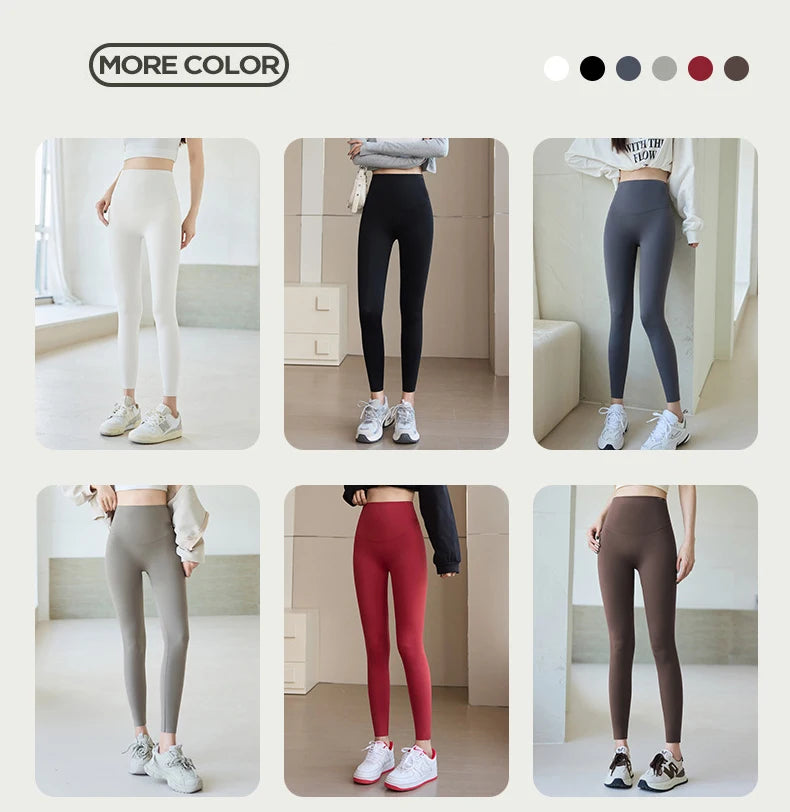 Women's High-Waist Sharkskin Leggings