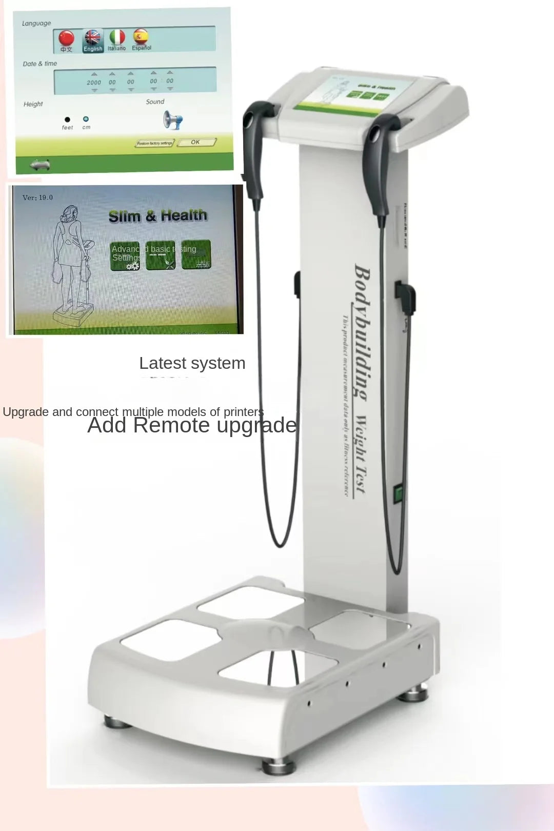 Physical Fitness Instrument Gym Dedicated Body Fat Meter  Human Body Analyzer