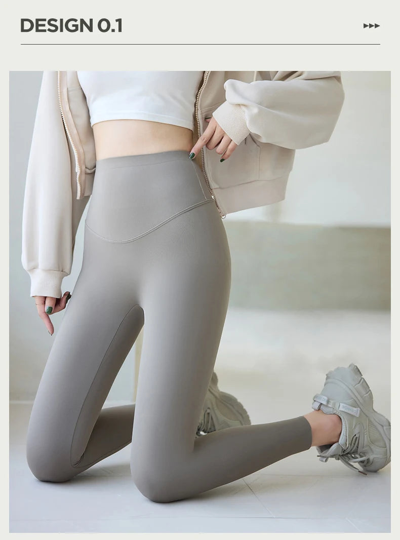 Women's High-Waist Sharkskin Leggings