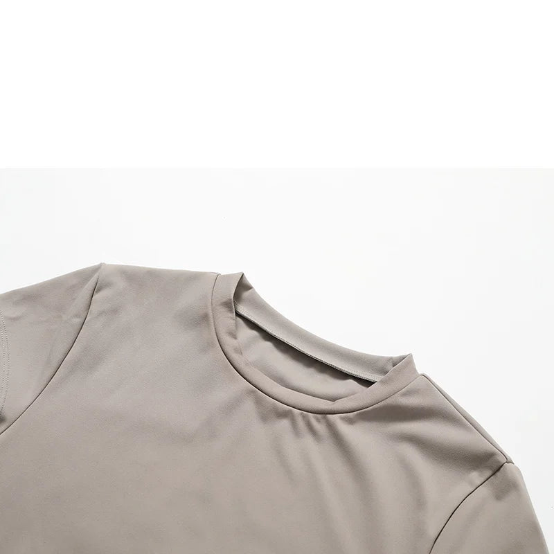 Fitness Sports T-Shirts Short Sleeve Gym Shirt Female Workout Gym Clothes Push Up Quick Dry Running Tops Tights Yoga Shirts