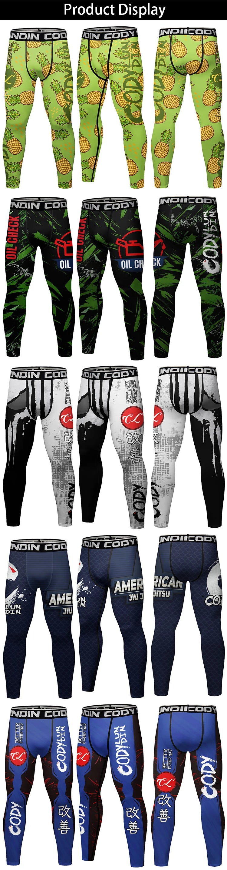 Sportswear Base Layer Camouflage Compression Running Tights Men Soccer Training Fitness Leggings Quick Dry Gym Jogging Wear