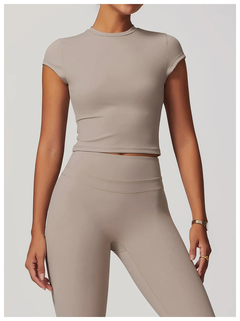 Fitness Sports T-Shirts Short Sleeve Gym Shirt Female Workout Gym Clothes Push Up Quick Dry Running Tops Tights Yoga Shirts