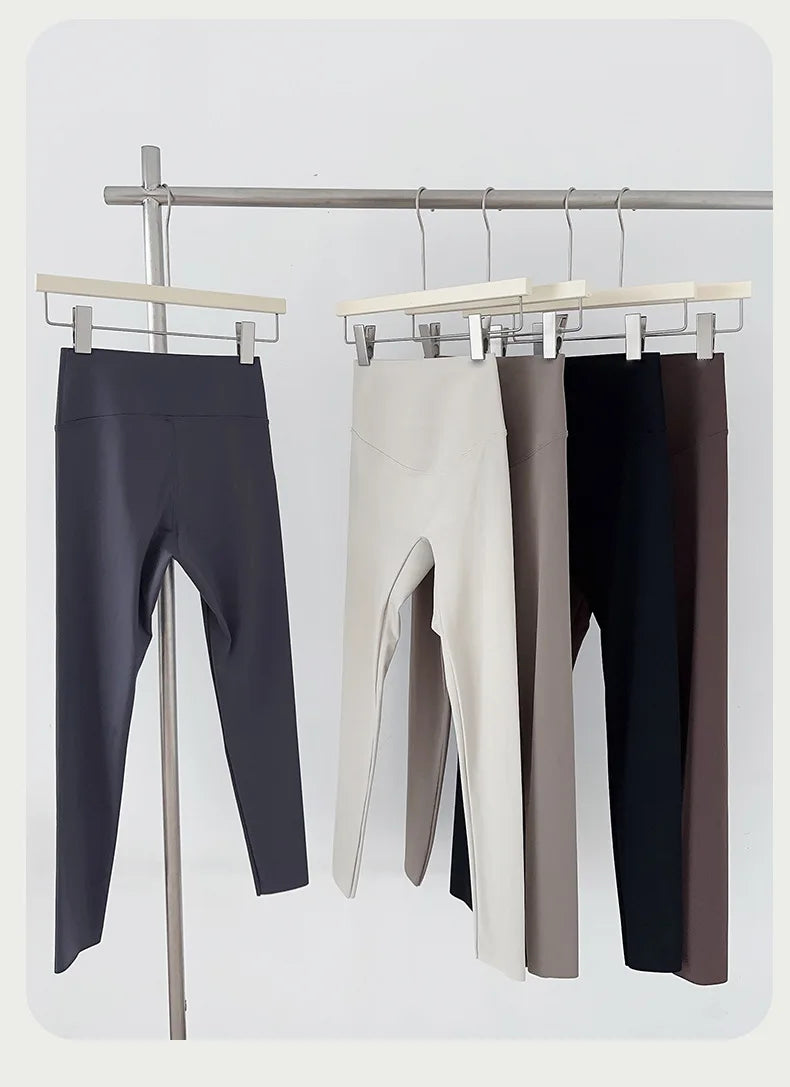 Women's High-Waist Sharkskin Leggings