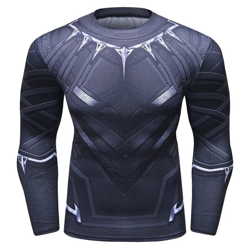 Men's Compression Rashguard Set