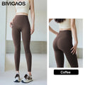 Women's High-Waist Sharkskin Leggings