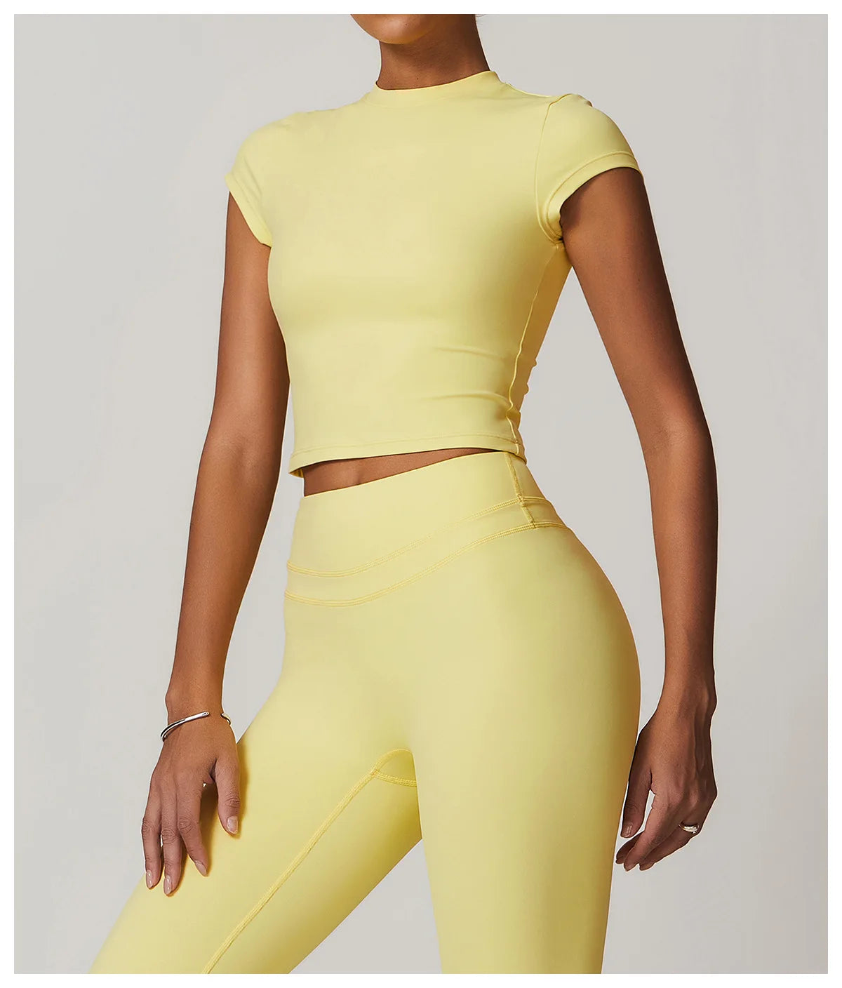 Fitness Sports T-Shirts Short Sleeve Gym Shirt Female Workout Gym Clothes Push Up Quick Dry Running Tops Tights Yoga Shirts