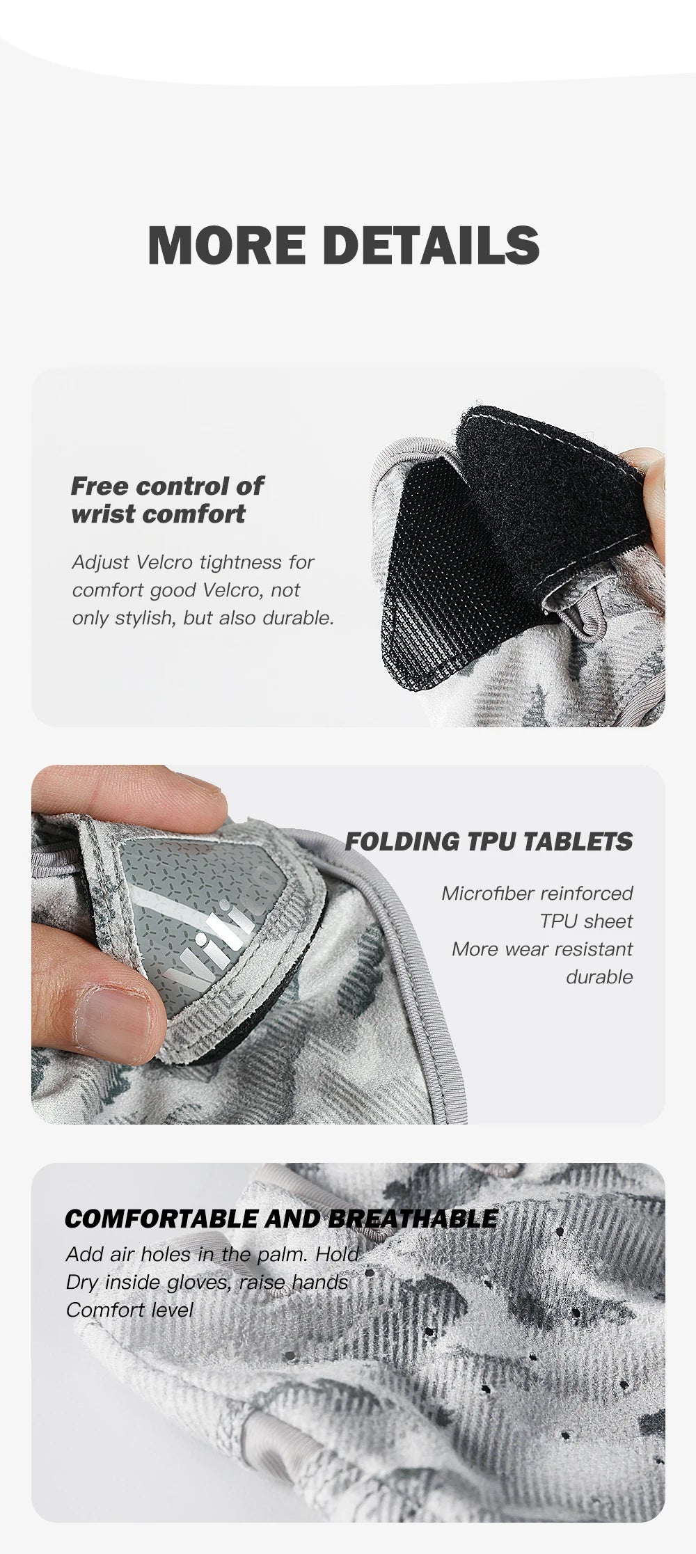 Kyncilor Half Finger Outdoor Professional Fishing Bicycle Fitness Leisure Sports Gloves Anti Slip Wear Resistant Fishing Gloves